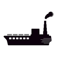 Obraz premium ship icon design vector logo template EPS 10