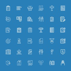 Editable 36 tick icons for web and mobile