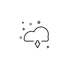 Design template download file icon