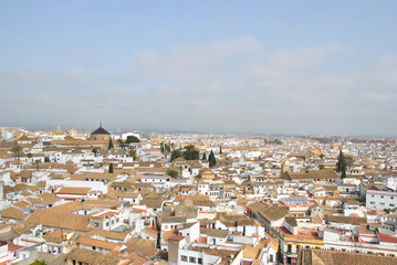 Vista de los tejados de Córdoba, España