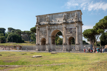 Triumphal Arch of Constantine in Rome