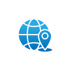 Maps Location icon vector design illustration. Maps icon simple icon symbol for logo, website, graphic elements, app, UI.