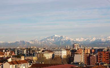 Milan seen from above