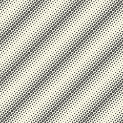 Seamless Halftone Background. Monochrome Diagonal Pattern