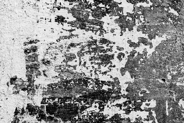 Texture of a concrete wall with cracks and scratches which can be used as a background