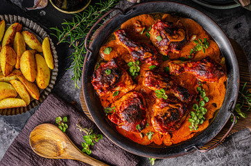 Hot and spicy tikka chicken