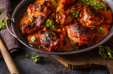 Hot and spicy tikka chicken