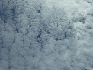White, Fluffy Clouds And Blue Sky Background From Clouds And Sky