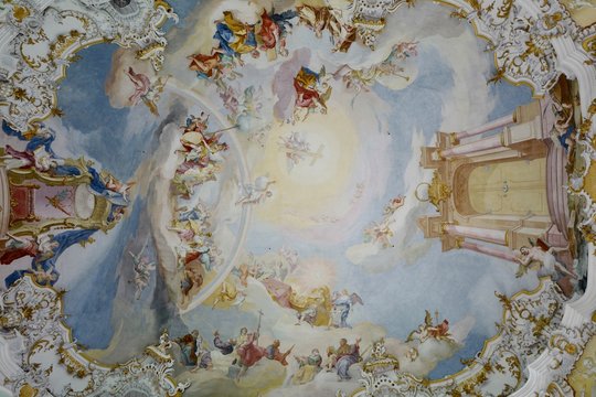 Die Wieskirche bei Steingaden