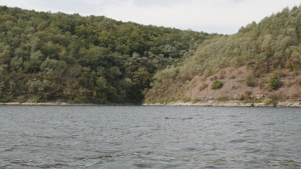 rest and fishing on the Dniester canyon