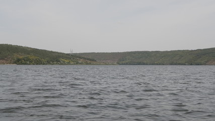 rest and fishing on the Dniester canyon