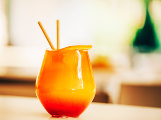 cocktails on the beach