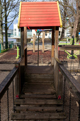 Obraz premium Sur le pont des enfants