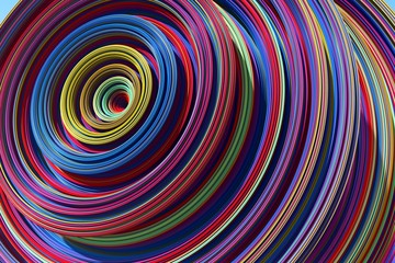 Fototapeta na wymiar abstract colorful swirl background