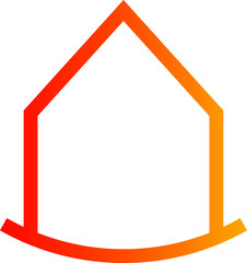 Unique Home Vector Logo Design