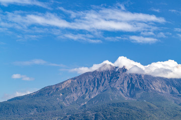 快晴の桜島