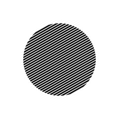 Line circle shape icon