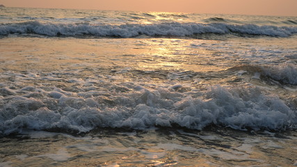 Close-Up Of Wave in Sea