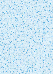 Abstract Low Polygon Mesh Generative Art background illustration