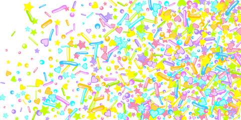 Sprinkles grainy. Cupcake dessert bakery confetti