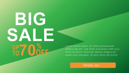 modern background design for big sale banners, sale banner template, background banners, modern vector design, creative concept, easy to edit and customize