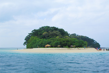 The most beautiful Jolly bouy island in andaman and nicobar islands.
