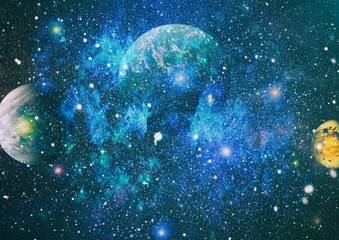 Dreamscape galaxy. Deep space. Science fiction fantasy in high resolution ideal for wallpaper....