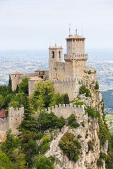 Fototapeta na wymiar San Marino tower