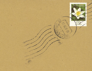 Briefmarke stamp Germany Deutschland gestempelt used frankiert Buschwindröschen Bume weiss Blüte...