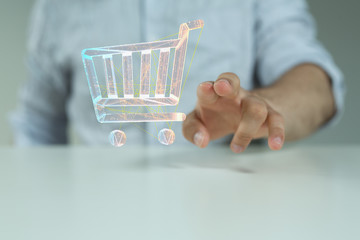 Shopping cart as part of the network in hand . The concept of Innovation in e-Commerce.