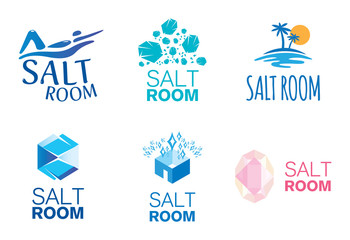 vector logo of the salt room, recreation room