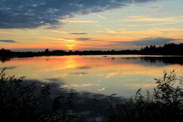 Sunset Over Far Ings