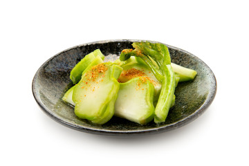 搾菜の一夜漬け