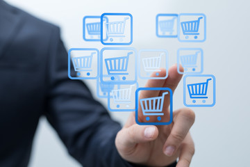 Shopping cart as part of the network in hand . The concept of Innovation in e-Commerce.