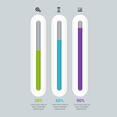 Template Timeline Infographic banner, diagram, web design, area chart