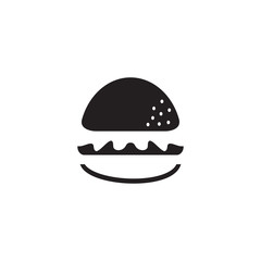Burger restaurant logo design vector template