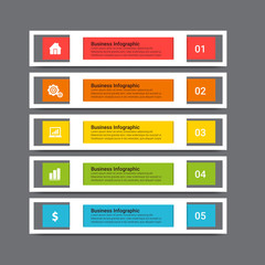 Vector abstract element infographics 3, 4, 5, 6 option. Design for business. finance template layout, brochure, workflow, information or presentation and other. Infographis timeline path. 