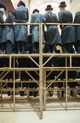 Religious Jews praying
