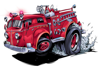 classic fire truck