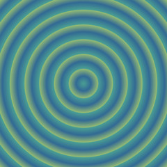 Naklejka premium Abstract moving circular lines, circle shapes background. 3d rendering illustration.