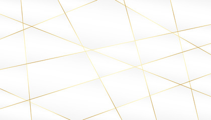 abstract golden lines on white background design