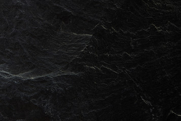Dark grey black slate background or texture.