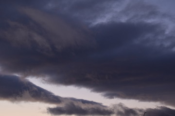 clouds in the sky