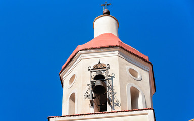Bell tower of St Matthew Church in Agerola