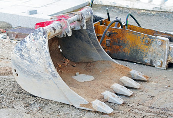 Crawler excavator bucket