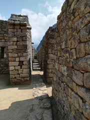 ruins of machu picchu in peru