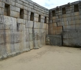 walls of an ancient stone building