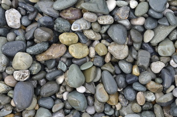 pebbles on the beach