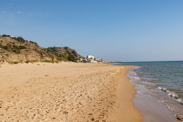 Strand in Sizilien