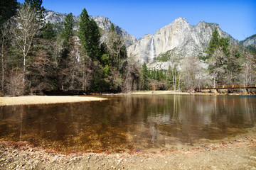 Merced River near Cook's Meadow Loop in Yosemite National Park